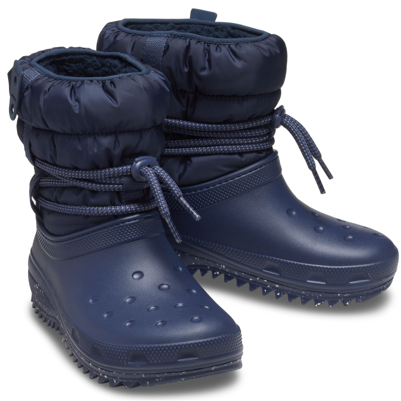 Crocs™ Classic Neo Puff Luxe Boot Women's Navy
