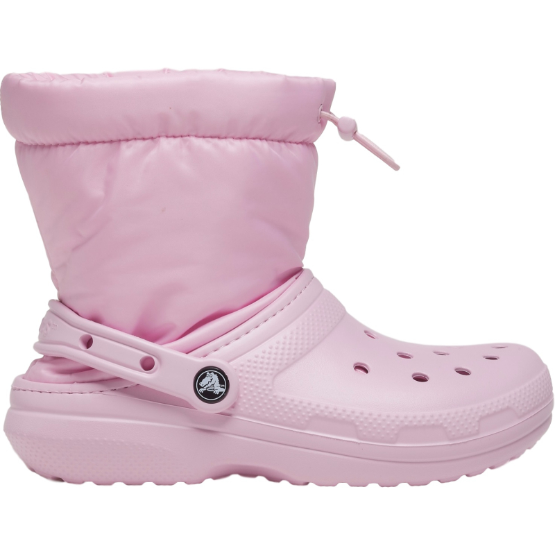 Crocs™ Classic Lined Neo Puff Boot Ballerina Pink