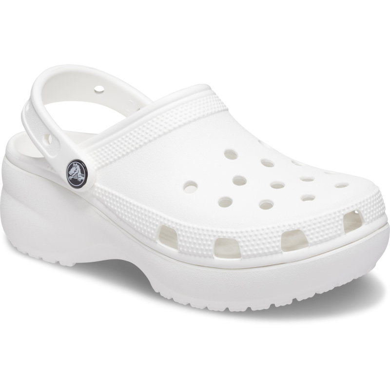 Crocs™ Classic Platform Clog Women's White