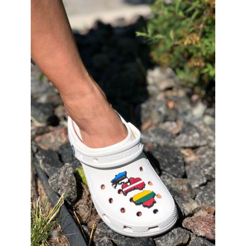 Crocs™ Jibbitz Latvian Flag 