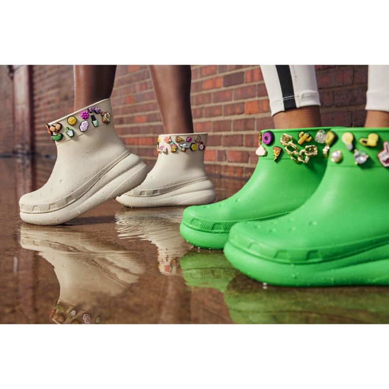 Crocs™ Classic Crush Rain Boot Bone