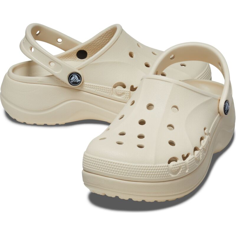 Crocs™ Baya Platform Clog Women's Winter White