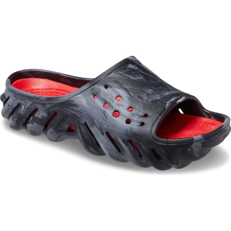 Crocs™ Echo Marbled Slide Black/Flame