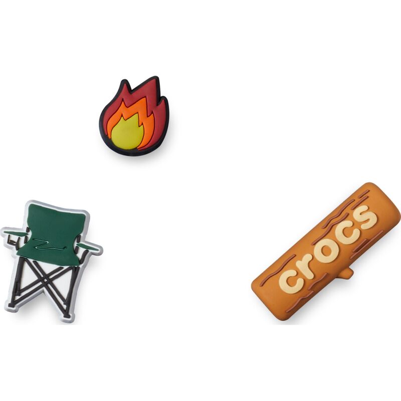 Crocs™ Jibbitz Gone Camping Pin Backer 3-Pack 