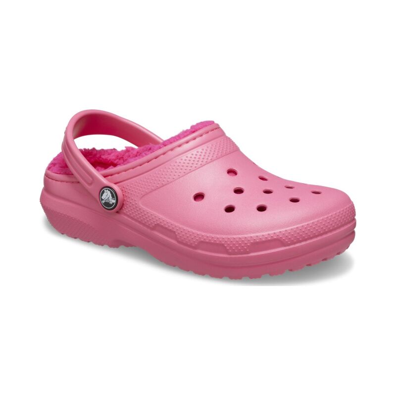 Crocs™ Classic Lined Clog Kid's Hyper Pink