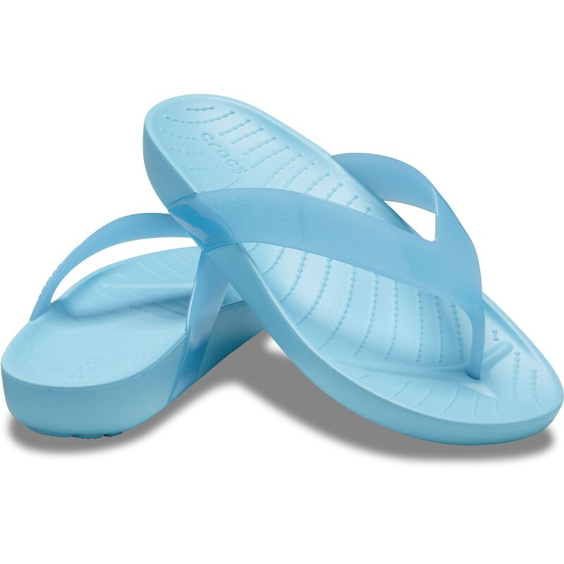 Crocs™ Splash Glossy Flip Neptune