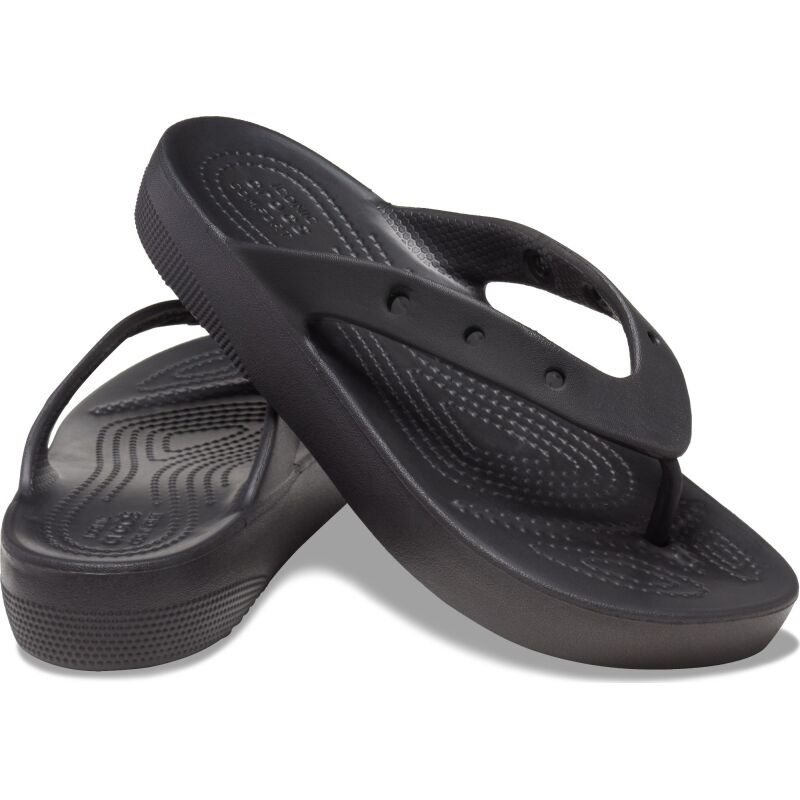 Crocs™ Classic Platform Flip Women's Black
