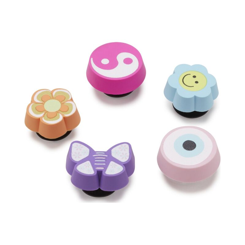 Crocs™ Jibbitz Nostalgia Girly Eraser 5 Pack 
