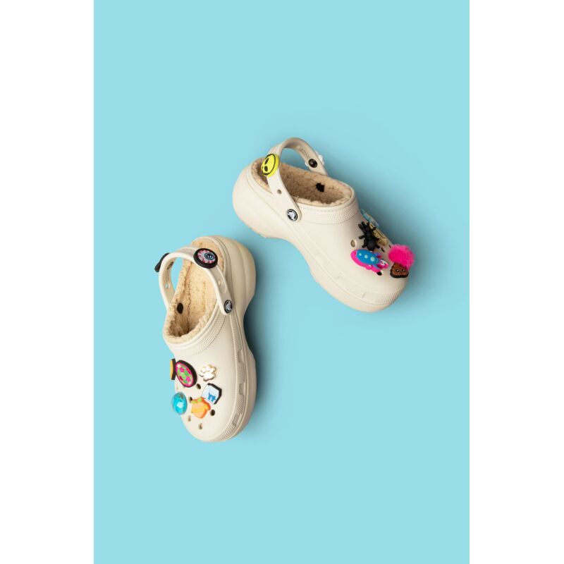 Crocs™ Classic Platform Lined Clog W Bone