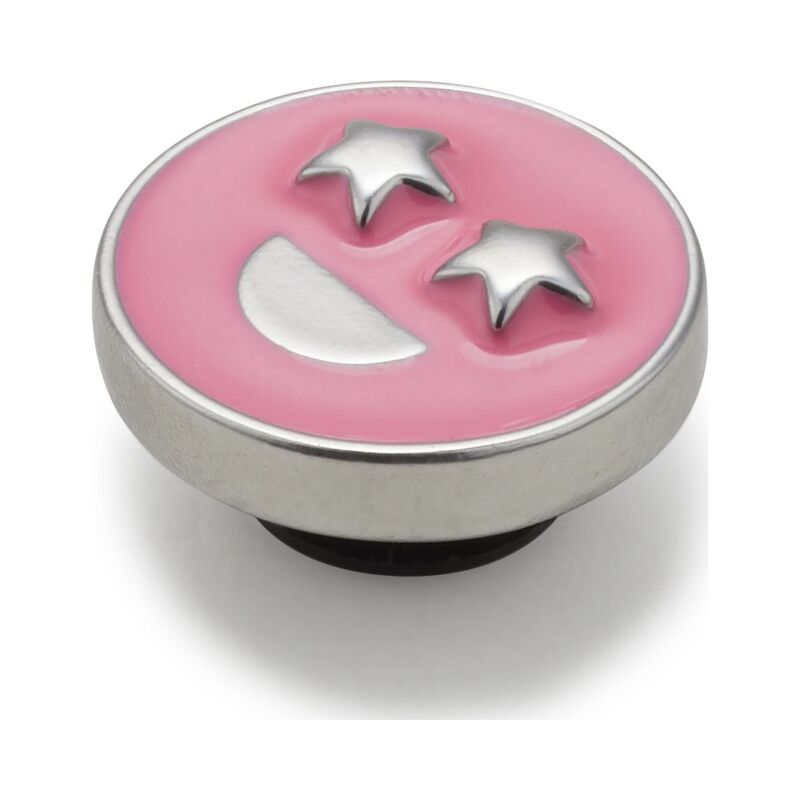 Crocs™ Jibbitz Pink Pastel Enamel Face 