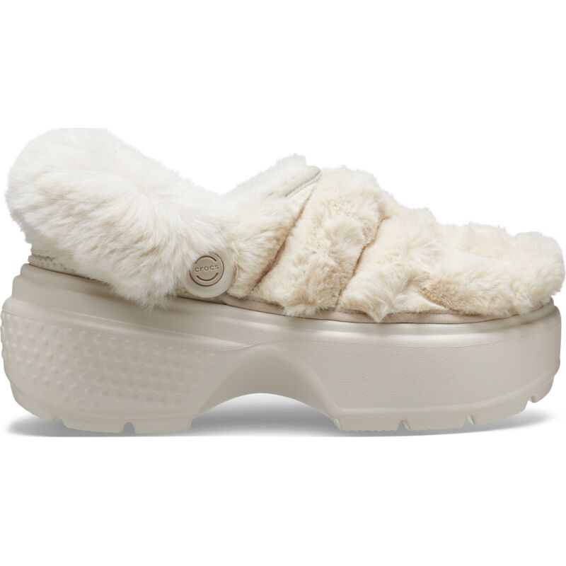 Crocs™ Stomp Lined Quilted Clog Stucco
