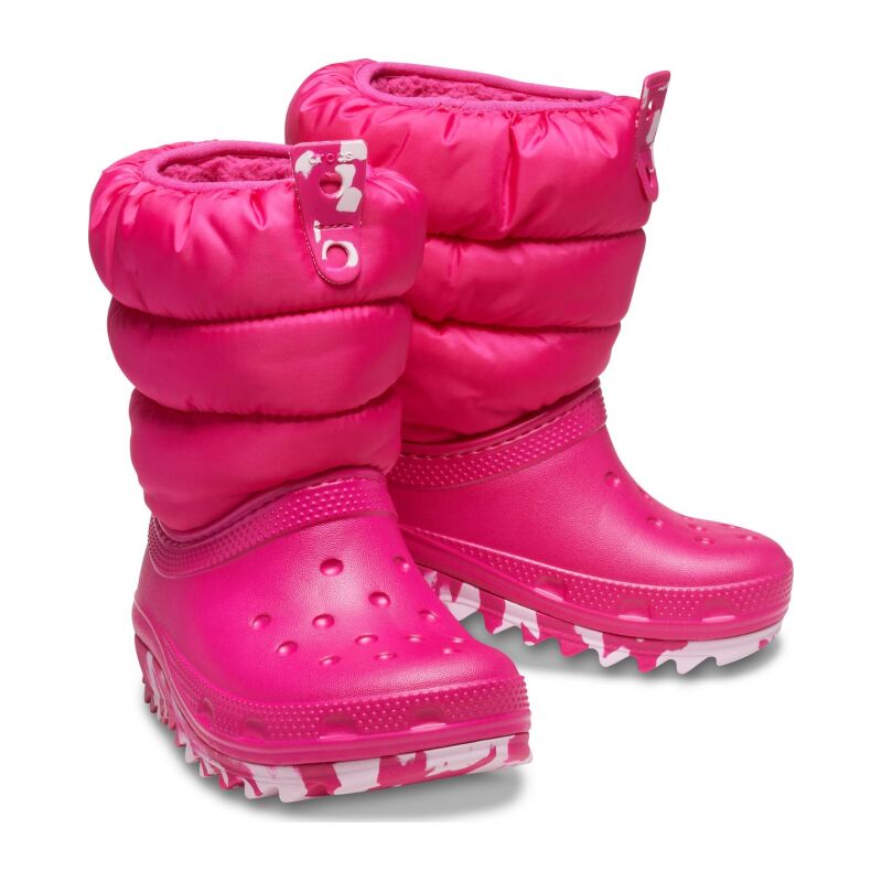 Crocs™ Classic Neo Puff Boot Kids' 207684 Candy Pink