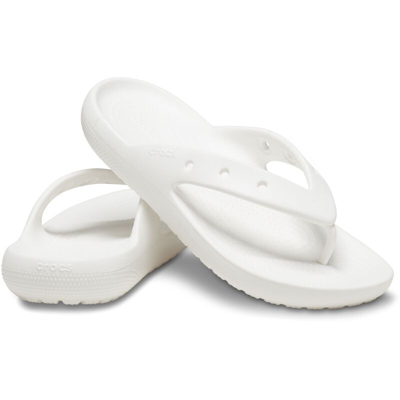 Unisex Crocs™ Classic Flip v2 White