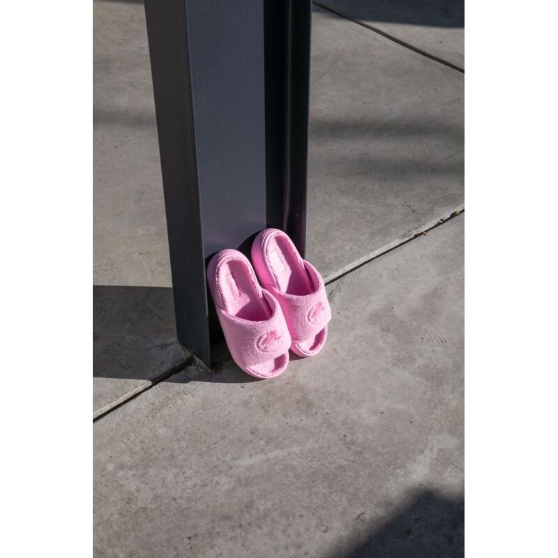 Crocs™ Classic Towel Slide Pink Tweed