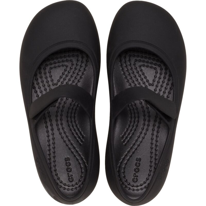 Crocs™ Brooklyn Mary Jane Flat Toddlers' Black
