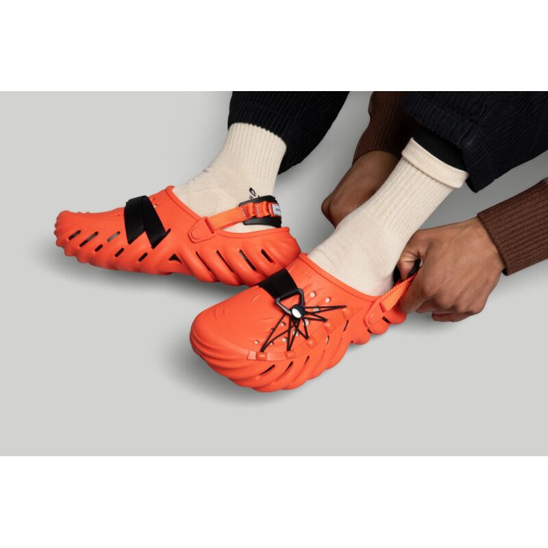 Crocs™ Echo Reflective Laces Clog Lava