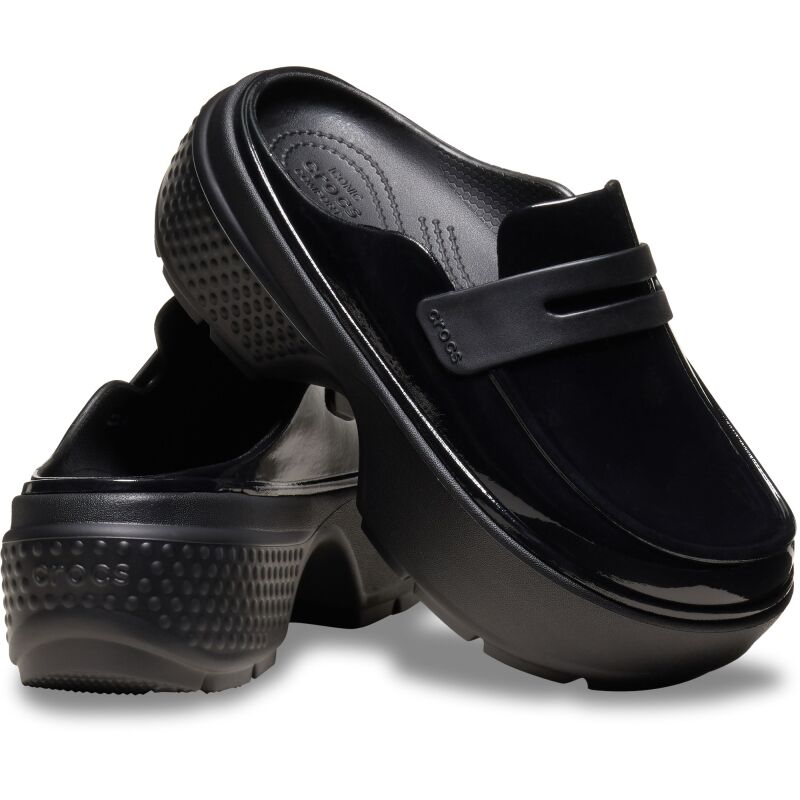 Crocs™ Stomp High Shine Loafer Black