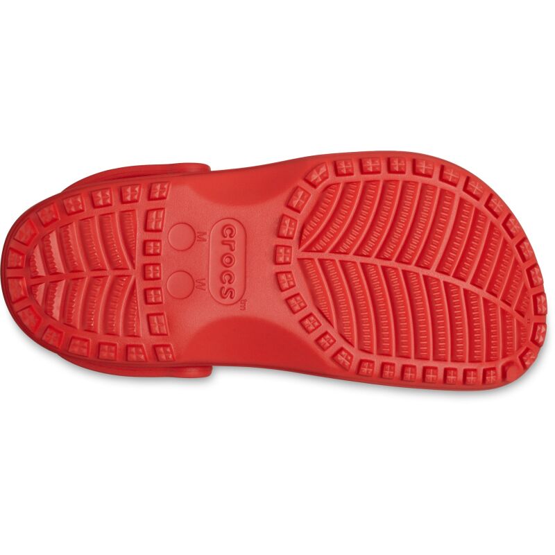 Crocs™ Classic Floral Cut Out Clog Cherry Red