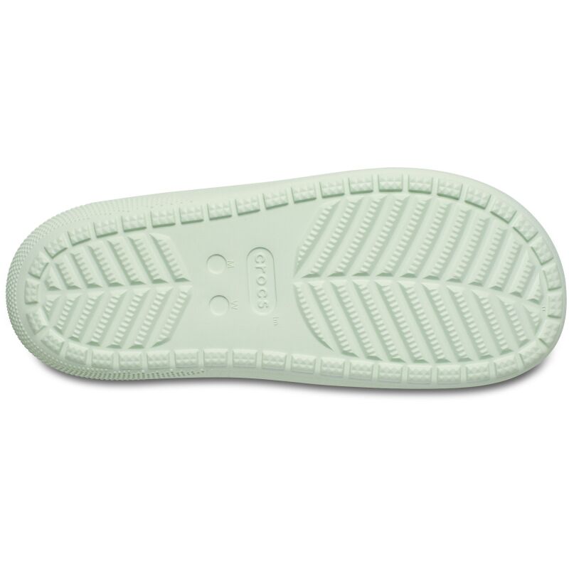 Crocs™ Classic Floral Cut Out Sandal Jade Tint