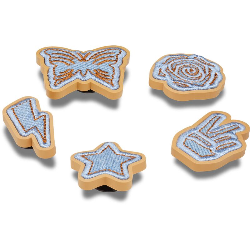 Crocs™ Jibbitz Denim Patch 5 Pack 