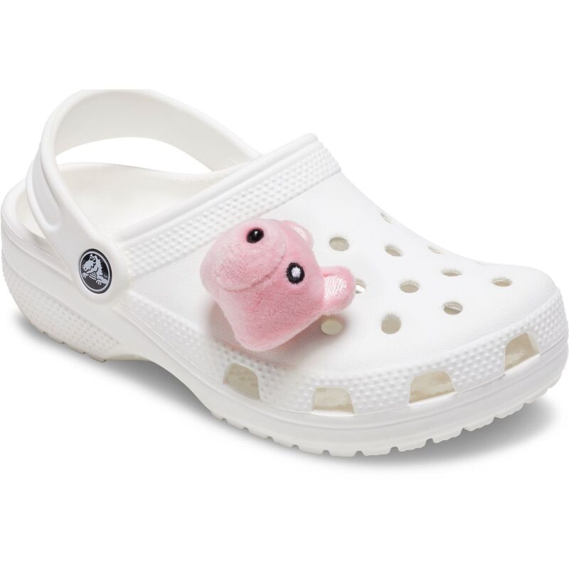 Crocs™ Jibbitz Pink Plush Teddy Face 
