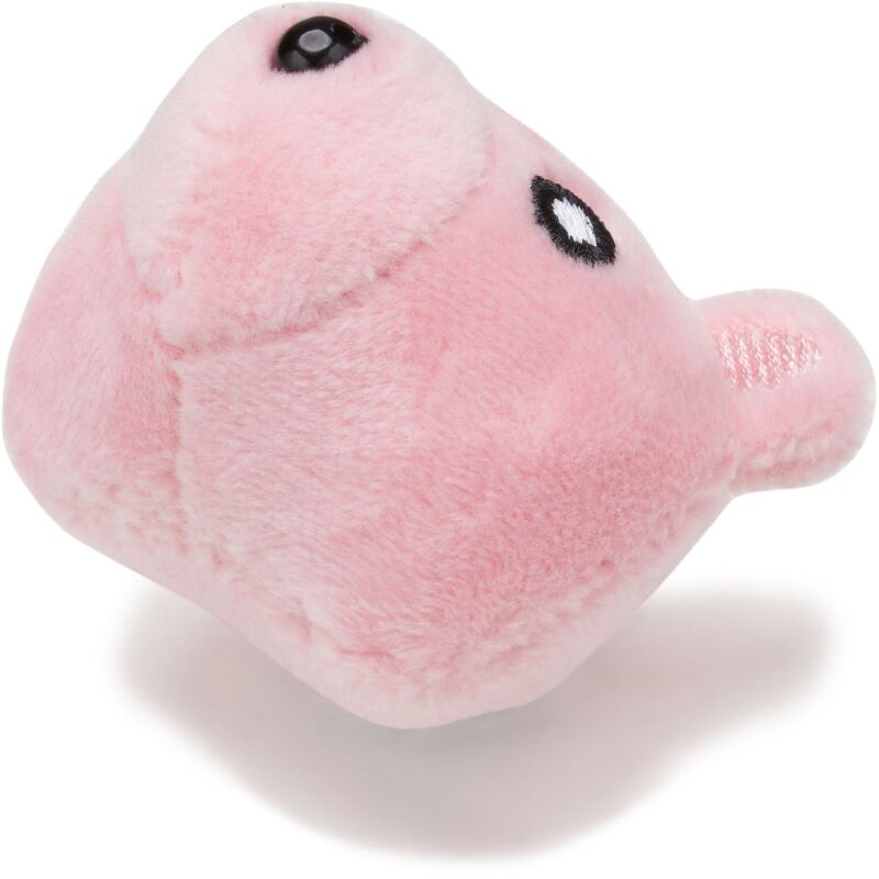 Crocs™ Jibbitz Pink Plush Teddy Face 