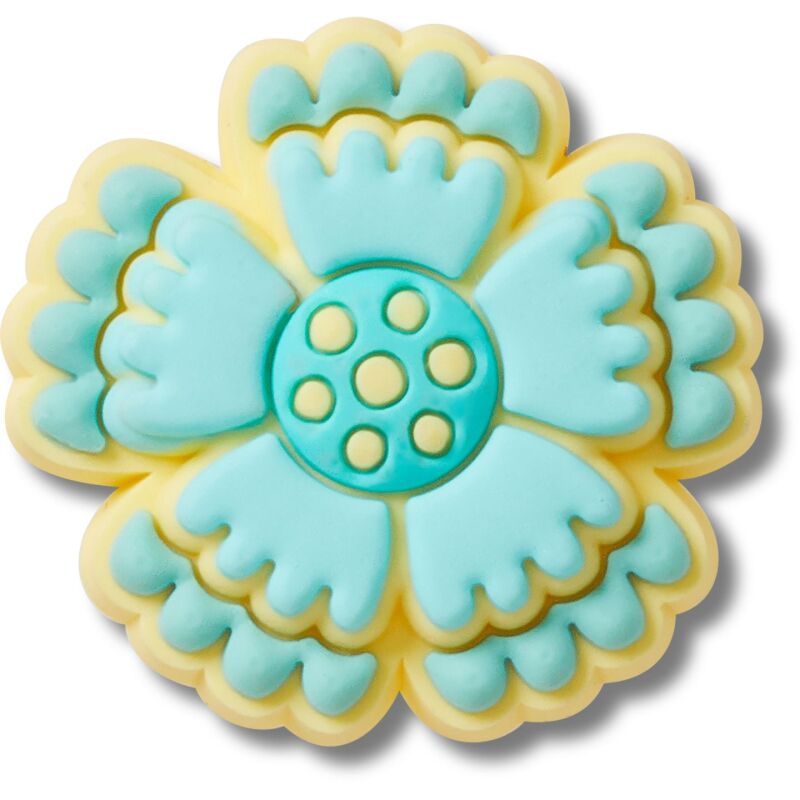 Crocs™ Jibbitz Multi Blue Flower 