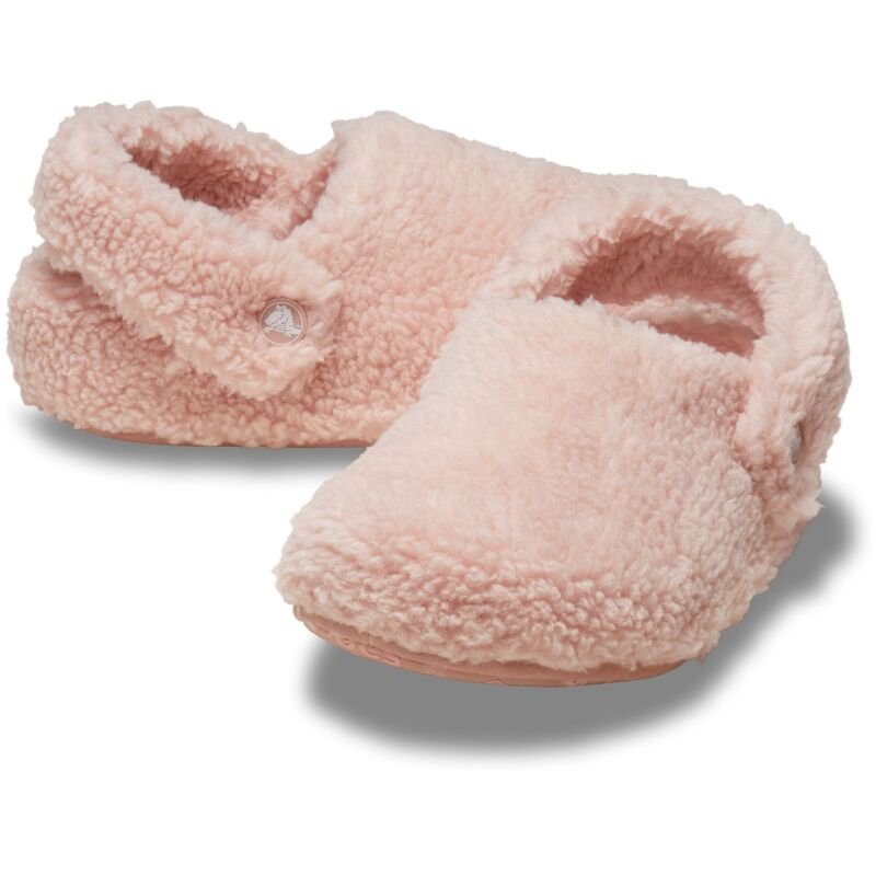 Crocs™ Classic Cozzzy Slipper Kid's Pink Clay