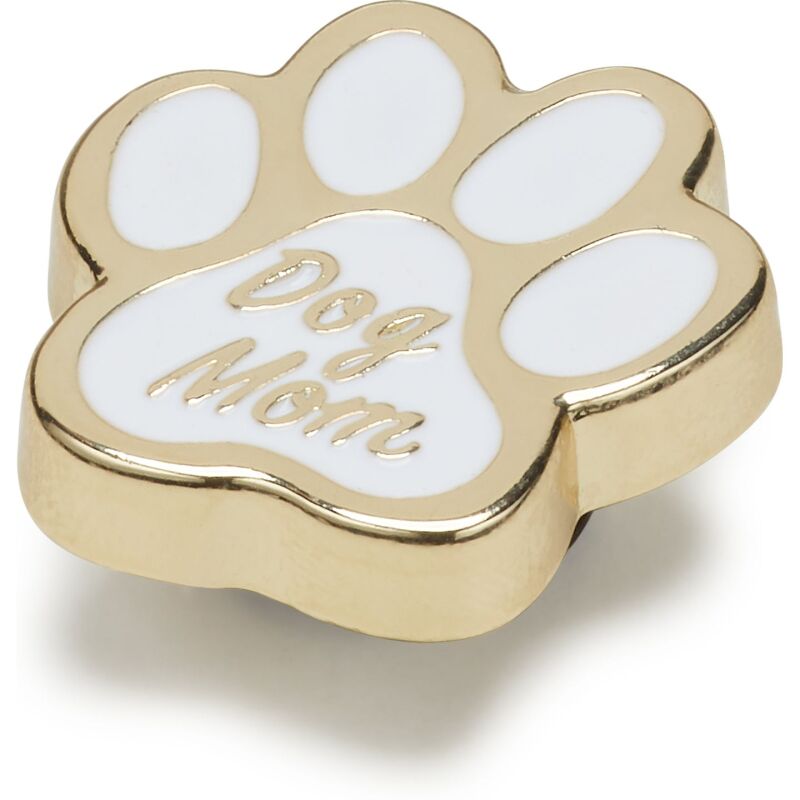 Crocs™ Jibbitz Gold Dog Mom Paw 
