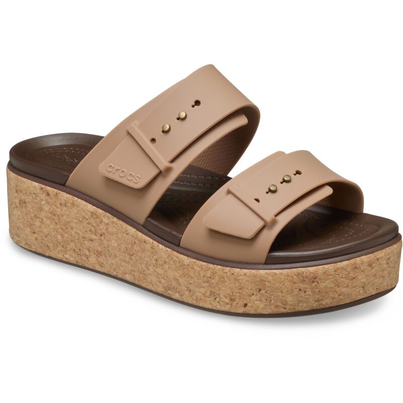 Crocs™ Brooklyn Ork Buckle Milk Chocolate