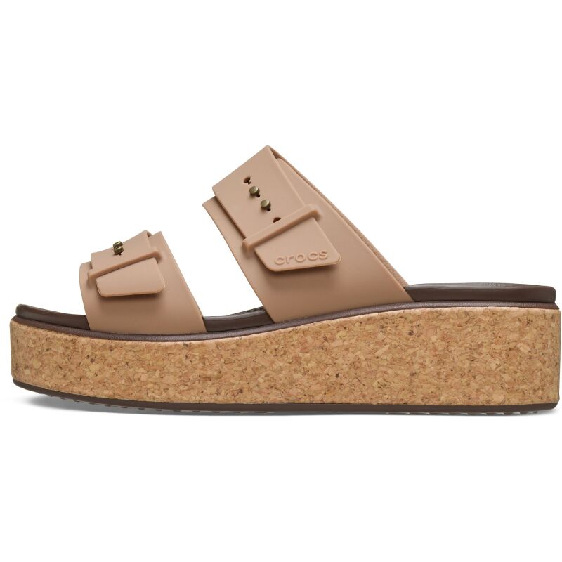 Crocs™ Brooklyn Ork Buckle Milk Chocolate