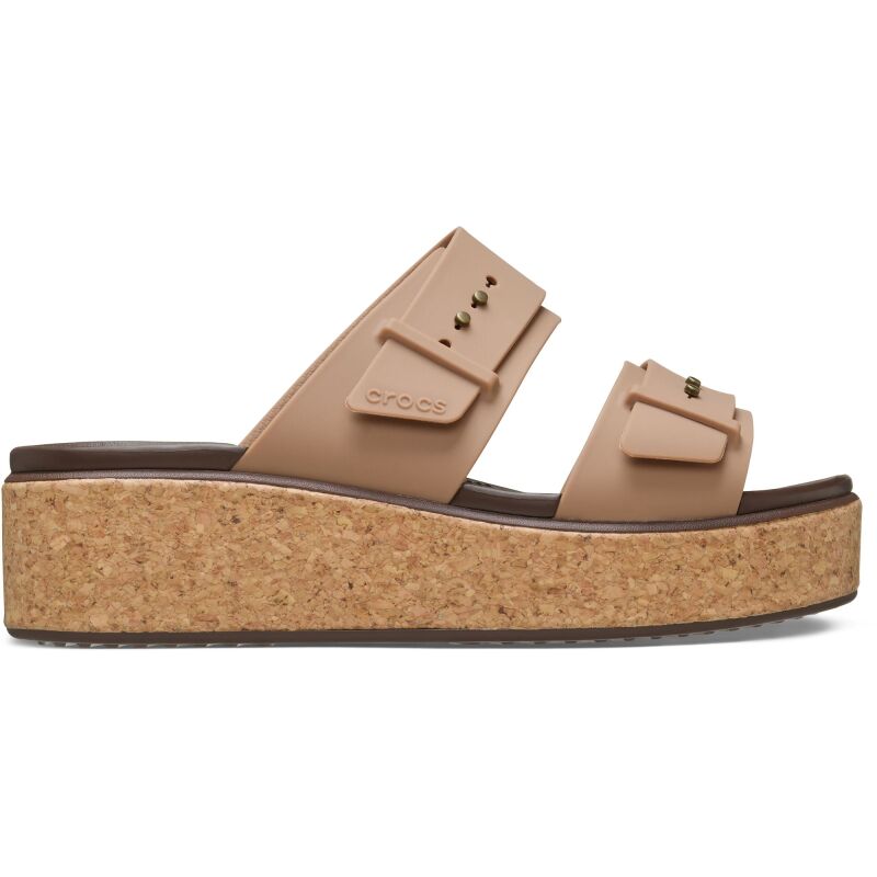 Crocs™ Brooklyn Ork Buckle Milk Chocolate