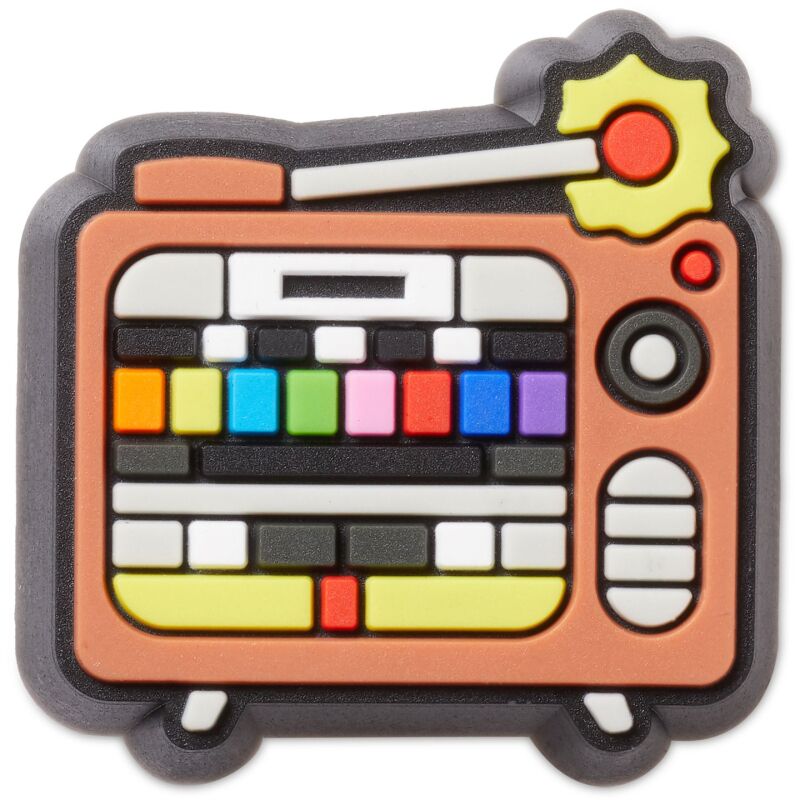 Crocs™ Jibbitz Lights Up Old Tv 