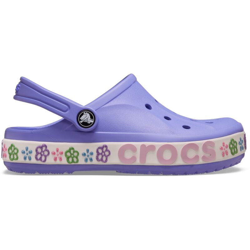 Crocs™ BAYABAND FLOWER BAND CLOG KID'S Digital Violet