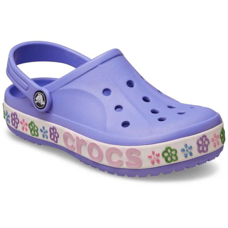Crocs™ BAYABAND FLOWER BAND CLOG KID'S Digital Violet