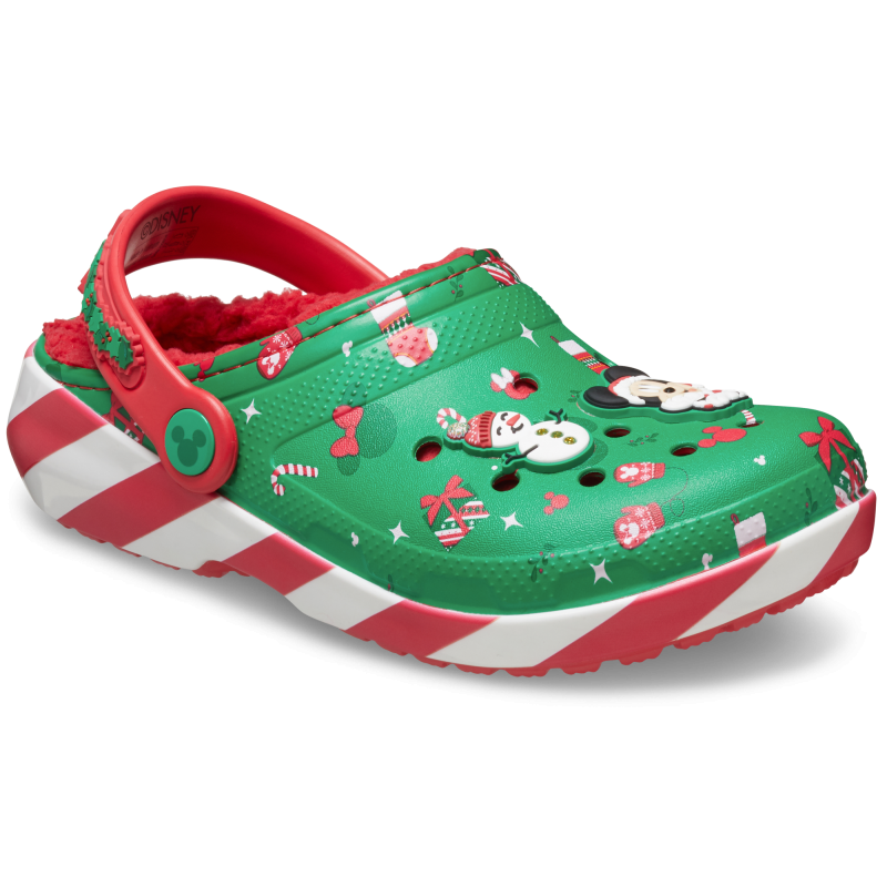 Crocs™ Mickey Xmas Lined Classic Clog Kids' Multi