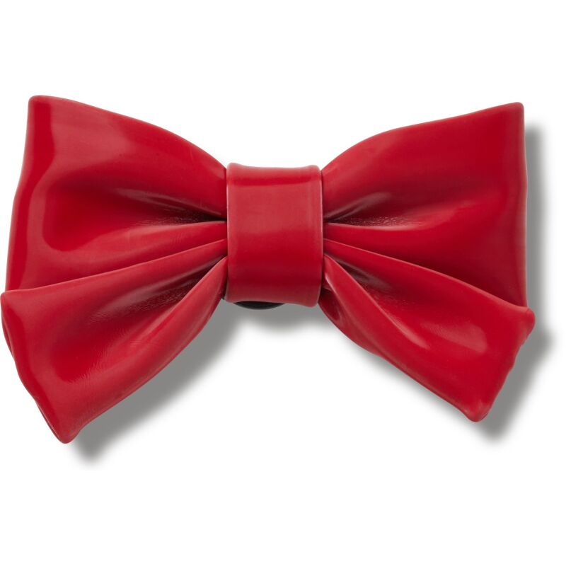 Crocs™ Jibbitz Maroon Bow Dark Romance 