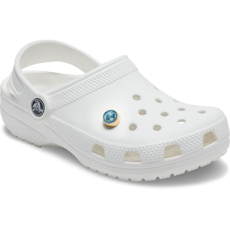 Crocs™ Jibbitz Circle Blue Gem 