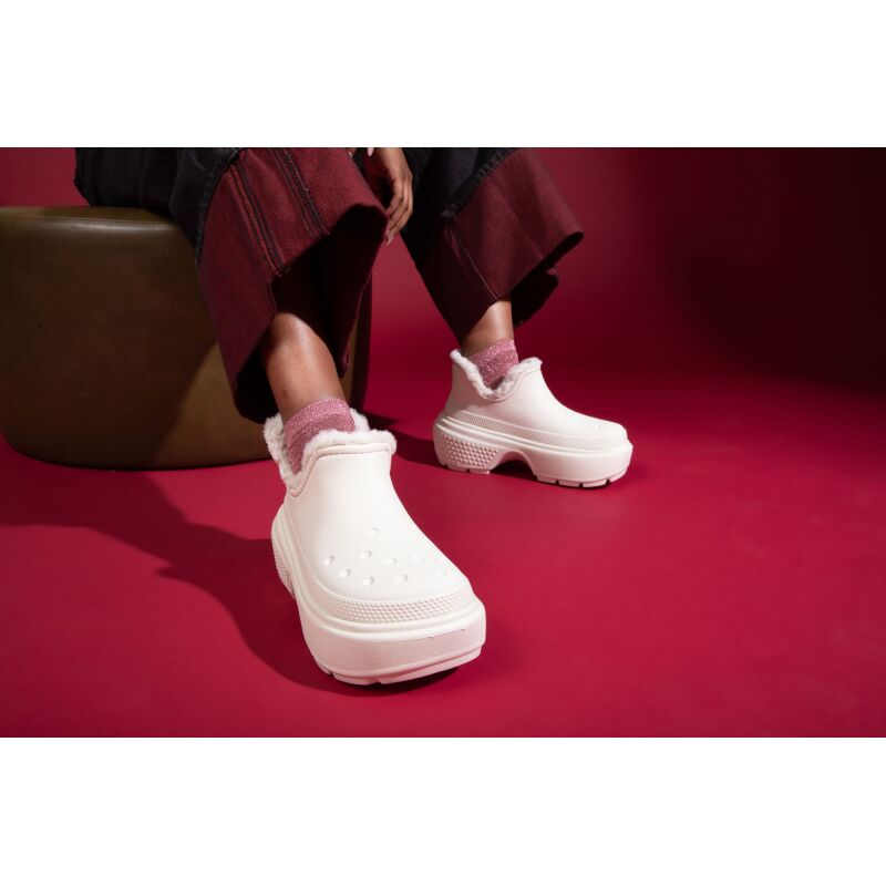 Stomp Lined Shorty Boot Linen/Linen