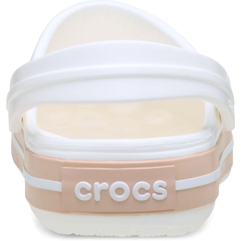 Crocs™ Crocband White/Pink Caramel