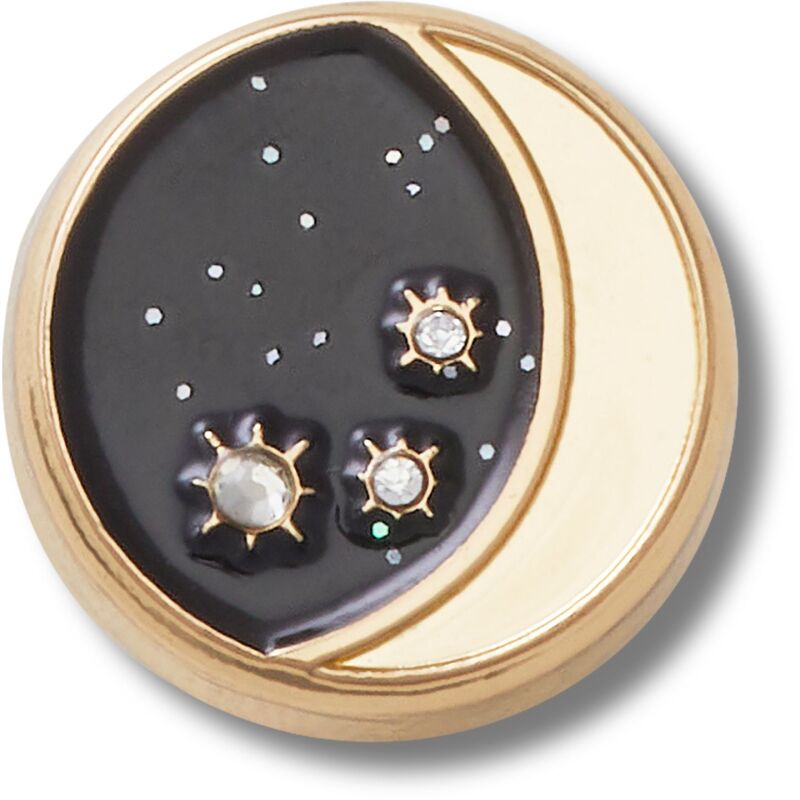 Crocs™ Jibbitz Gold Crescent Moon 