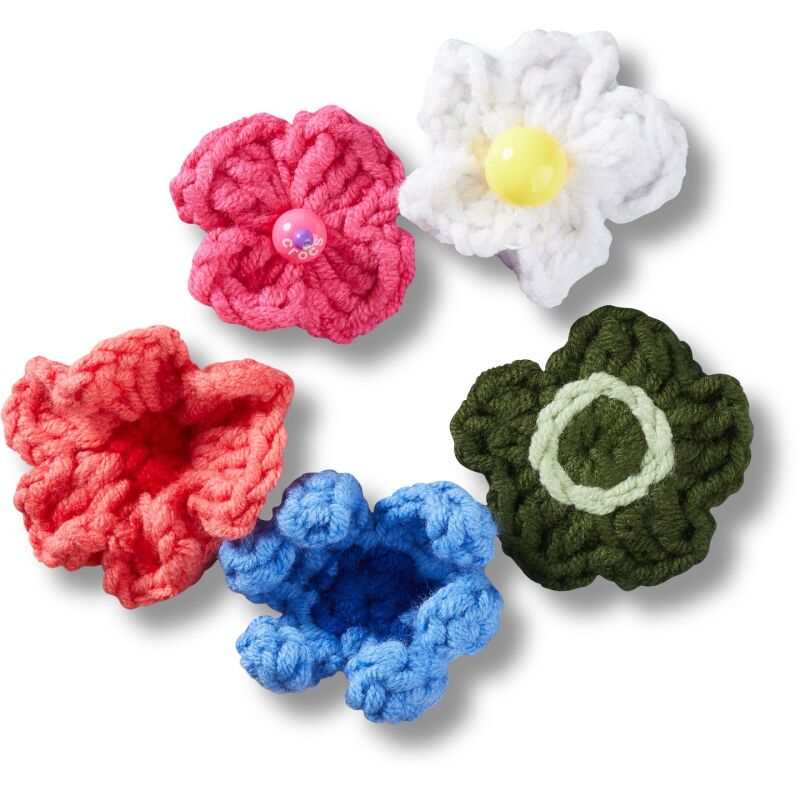 Crocs™ Jibbitz Crochet Floral Mix 5 Pack 