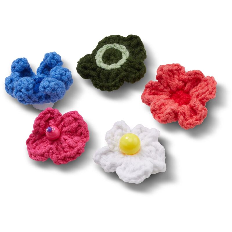 Crocs™ Jibbitz Crochet Floral Mix 5 Pack 