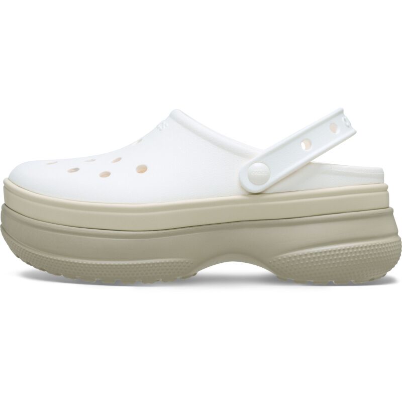 Crocs™ Classic Stacked Clog Chalk