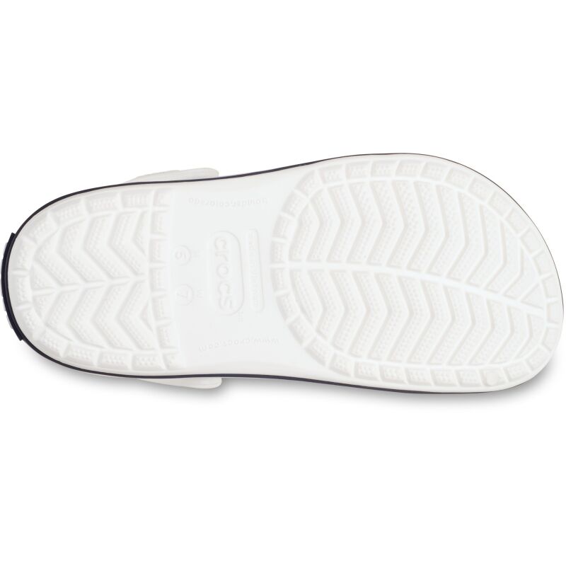 Crocs™ Crocband White/White/Navy