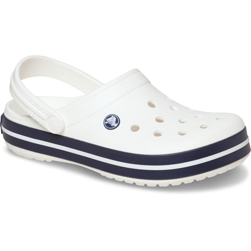 Crocs™ Crocband White/White/Navy