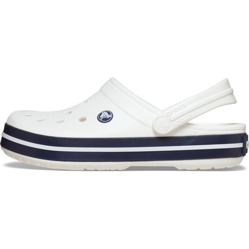 Crocs™ Crocband White/White/Navy