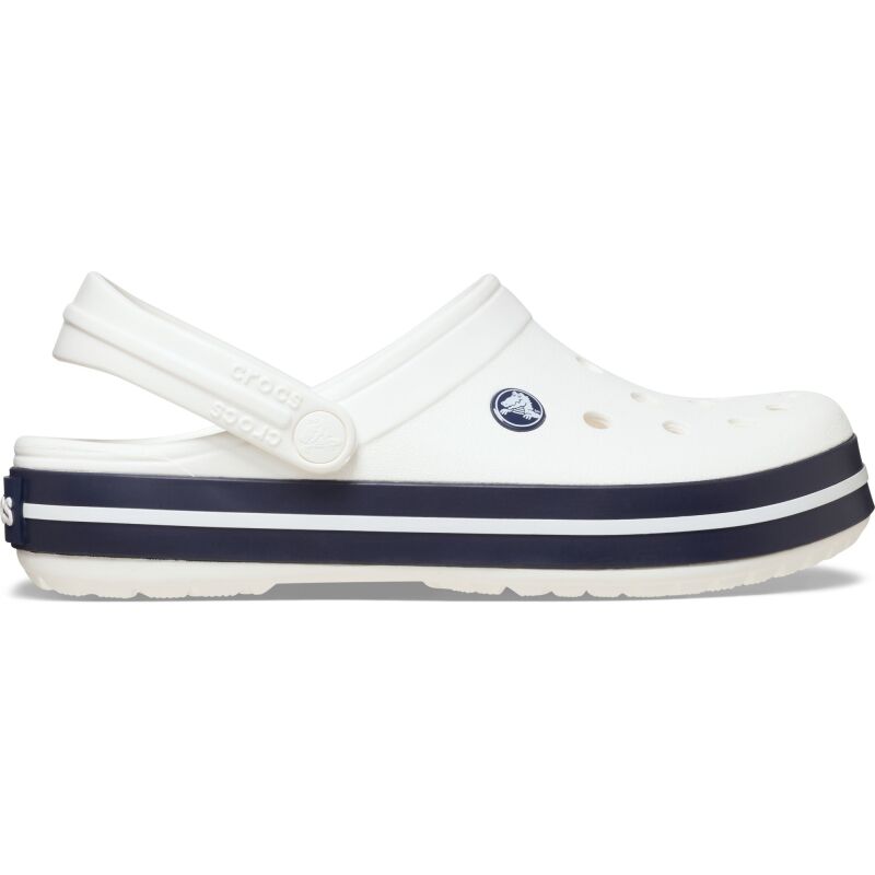 Crocs™ Crocband White/White/Navy