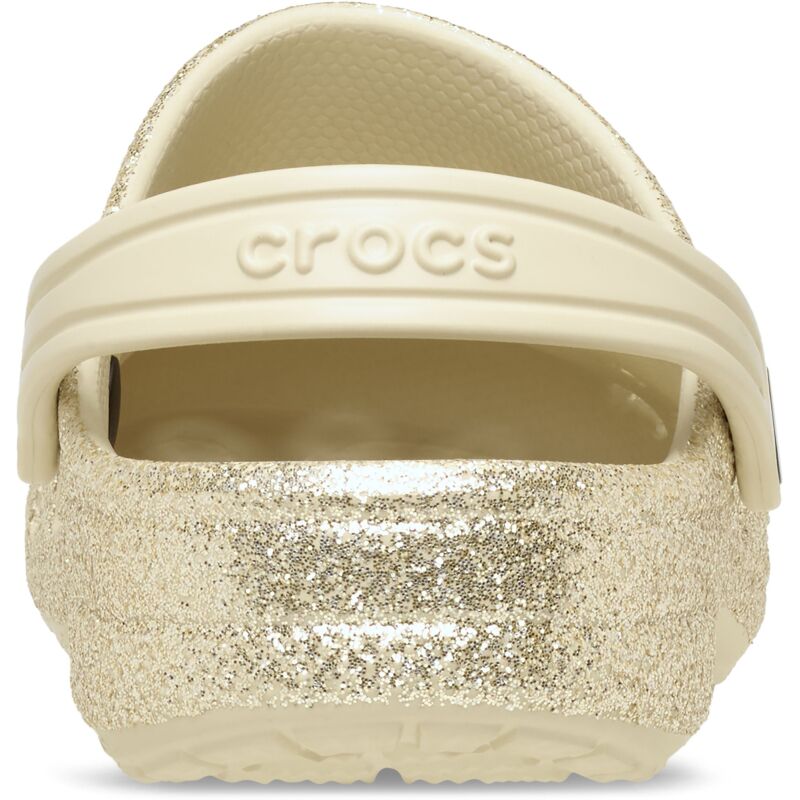 Crocs™ Baya Glitter Clog Kid's 207014 Winter White