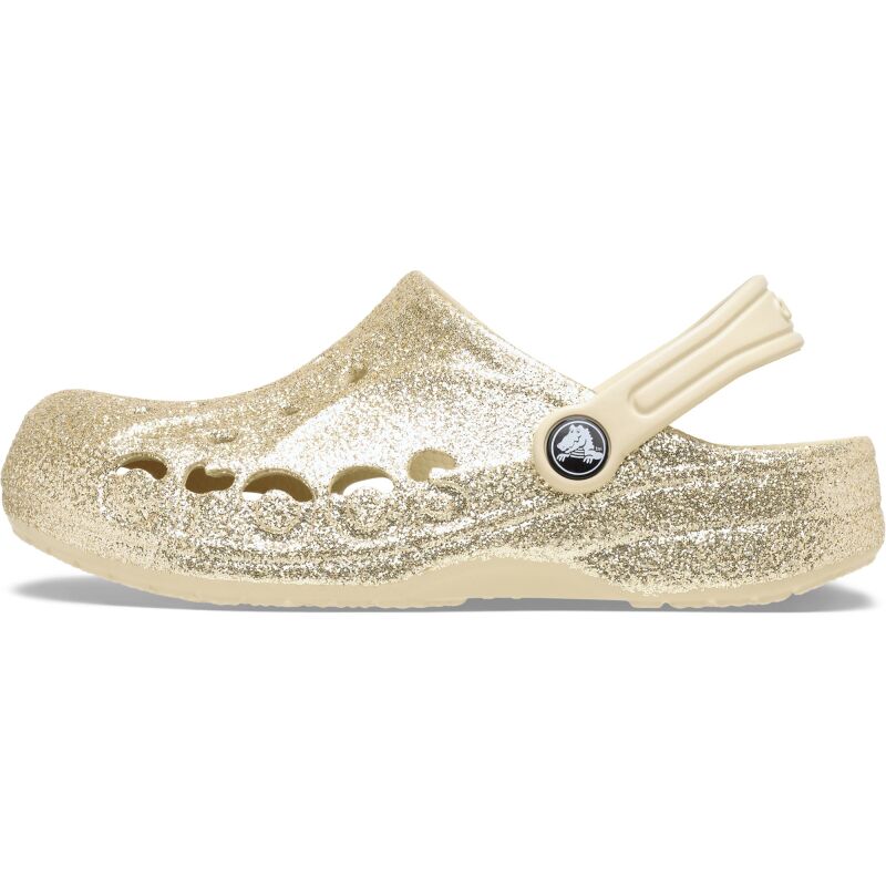 Crocs™ Baya Glitter Clog Kid's 207014 Winter White